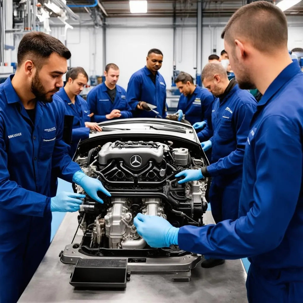 Mercedes mechanic certification